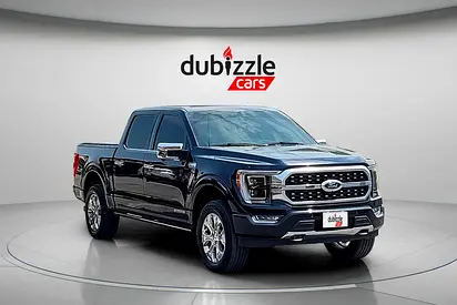 AED 2887/month | 2023 Ford F-150 Platinum | GCC Specs | Ref#523501