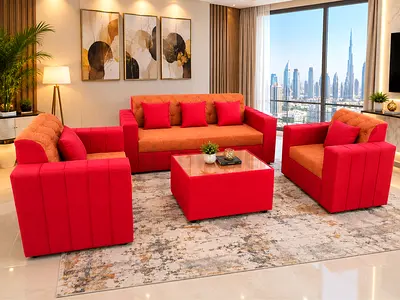 Luxury Style 5-Seater Sofa Set
Create a beautiful living room with this premium-style 5-seater sofa.