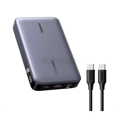 UGREEN 100W 20000mAh Fast Charging Power Bank (Laptop & Phone Charger)