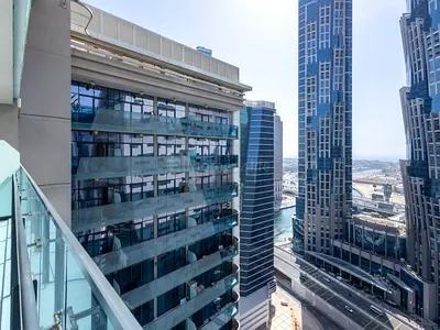 High-Floor 1BR | Large Balcony | Merano Tower