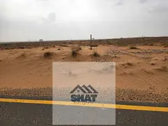 Unique commercial residential plot located on main road 97 meter wide Muzairah – Sharjah Plot size