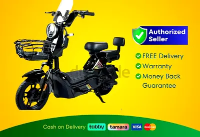 Wind Horse Electric Scooter 500W 45KM Range 40KM Speed, M6 - Grey | New |  Warranty | FREE  Delivery