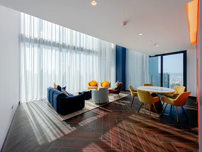 Luxury 2BR Duplex + Maid | Burj View | High Floor
