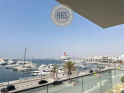 مارينا فيو 3 غرف نوم | مبنى سيجيت 4 | تراس الشرفة