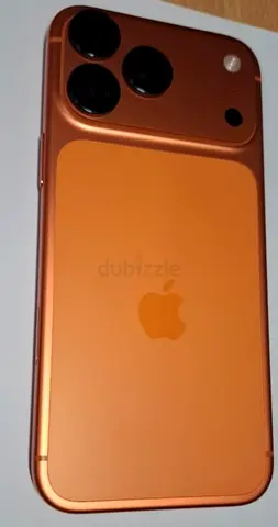 Apple iPhone 17 Pro Max Cosmic Orange Color