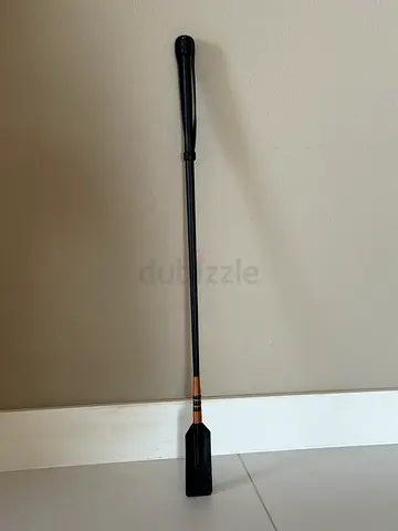 Used Black Riding Crop / Horse Whip - Good Condition