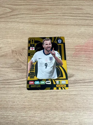Harry Kane golden baller world cup football cards