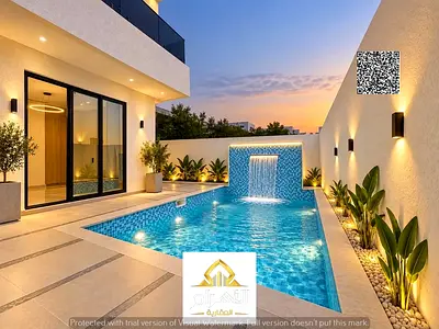 فيلامودرن مع مسبح بسعرمميزللبيع تملك حر تصمييم فلل دبى على شارع 311 مباشرمن المالك .