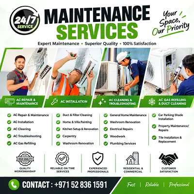 AC Repair & Maintenance | AC Installation | Home Maintenance | 24/7