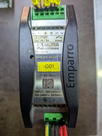 Murr Elektronik Emparro DIN-rail Power Supply 24V Module (USED)