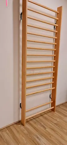 Maple Wood Swedish Wall Ladder for Sale