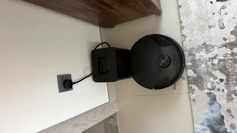 Used Robotic Vacuum Cleaner with Charging Dock - Good Working Condition