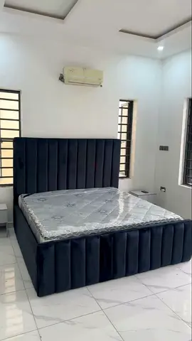 Luxury Fabric Bed Frame With Stylish Modern Design Headboard