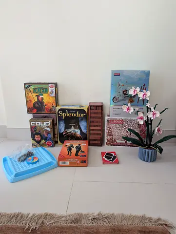 Several Board Games + Puzzle + LEGO