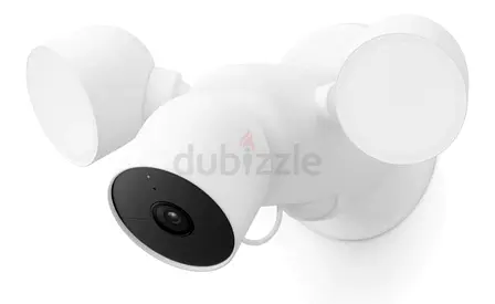 Google Nest Cam with Floodlight (Wired) – Smart Outdoor Security Camera