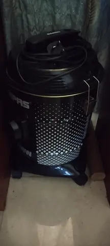 Used Canister Vacuum Cleaner - Compact and Working
