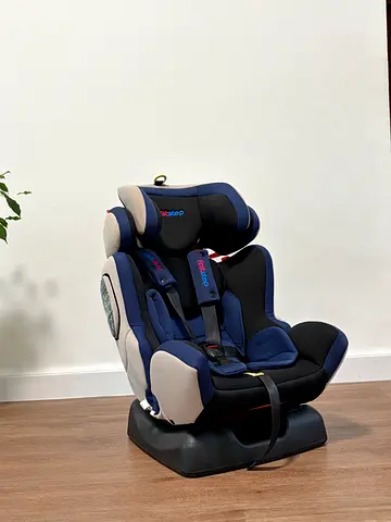 Convertible Baby Car Seat - Blue, Good Condition