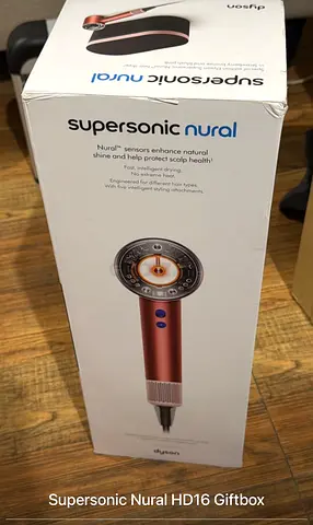 Dyson Supersonic Nural HD16 Hairdryer - Giftbox, Rose Gold