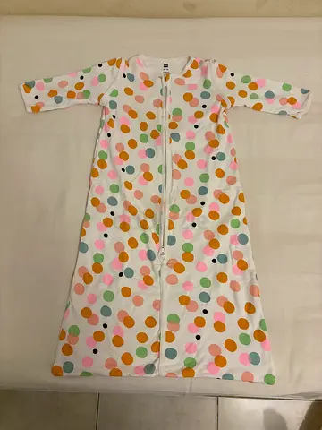 Baby sleeping bag/sleep sack, soft cotton and bamboo, size 68-80