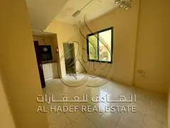 Studio in Al Majaz near Corniche, central AC/gas, side kitchen. Prime location. Payment in 4 install