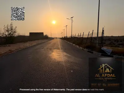 Mixed-use (residential/commercial) land for sale in Al Zahia, centrally located near Sheikh Mohammed Bin Zayed Road.
