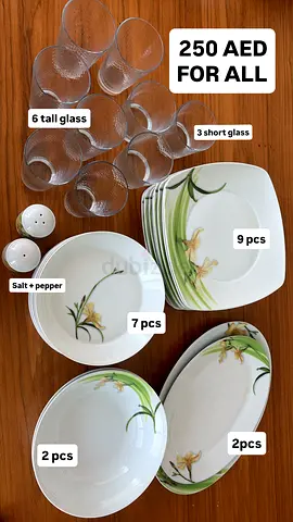 Dinner table items