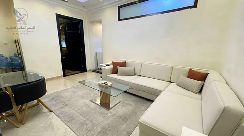 Special rental opportunity in Ajman furnished two bedroom apartment in Al Rawda Three near Bahr Al Emarat Restaurant clean furniture two bathrooms