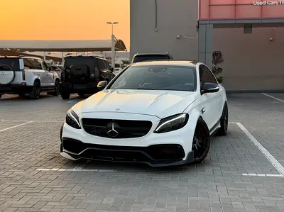 Mercedes-AMG C63s Edition 1 GCC fully loaded, Stage 2 tuned by Revup Garage, and fully serviced