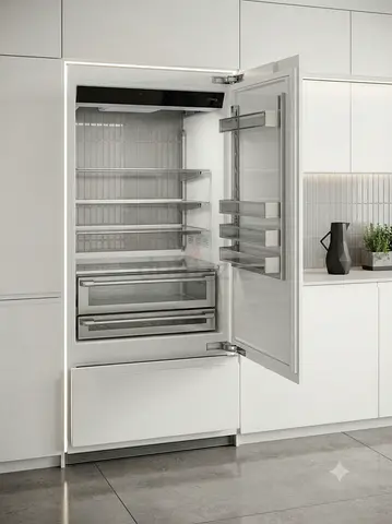 SMEG Brand New Built-In Bottom Freezer Refrigerator – Premium Italian Design