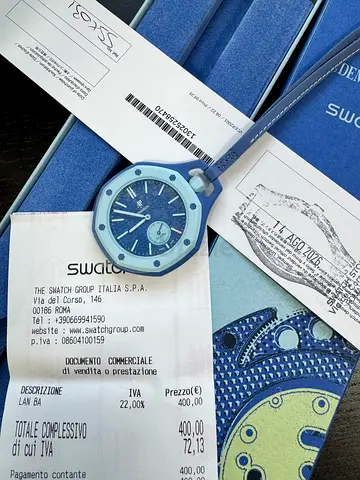 Audemars Piguet x Swatch - Royal Pop Lan Ba
