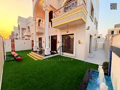 Luxury villa for sale in Ajman | 3 floors with elegant design and excellent finishes | Registration 