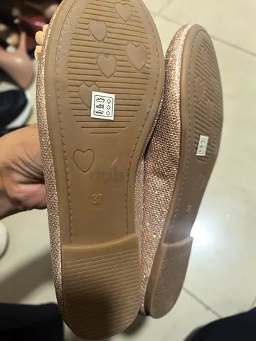 Golden shoes
