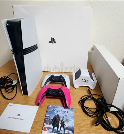 Playstation 5 PRO - 2TB - 2 Controllers - $%& of War Ragnarok - Complete setup