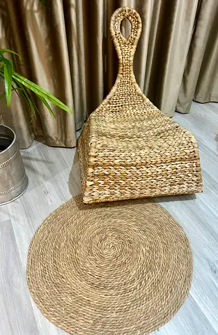 Chair and rug
