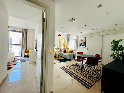 🏡 عنوان بالعربية ✨ صفقة ساخنة – أبتاون الزاهية | شقة مفروشة بالكامل | إيجار سنوي 65,000 درهم 🔥