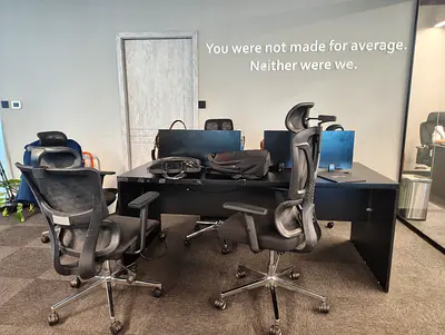 Premium Ergonomic Mesh Office Chair with Headrest