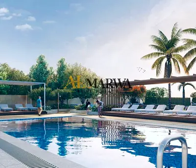 Private Beach || Luxury Studio Convertible To 1BR || Chiller Free || Parking Free || All Amenities