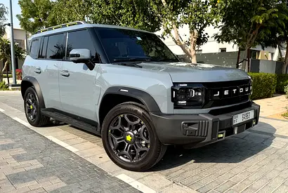 Jetour T2 Luxury trim, GCC with warranty and service contract, Original paint, In an excellent condi