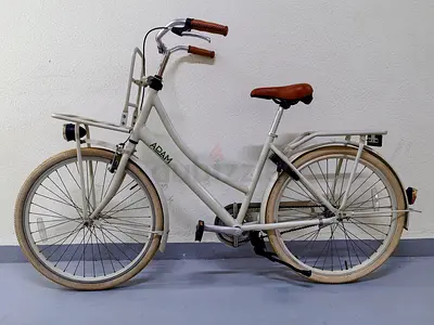 Dutch Aluminum Heavy Duty City Bike ADAM with double locks for back tyre and handlebar 26 Tyre
