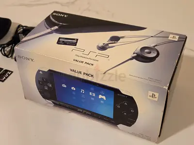 Retro Sony PSP-1004 Value Pack (Complete In Box + Custom Firmware + 10 Games)