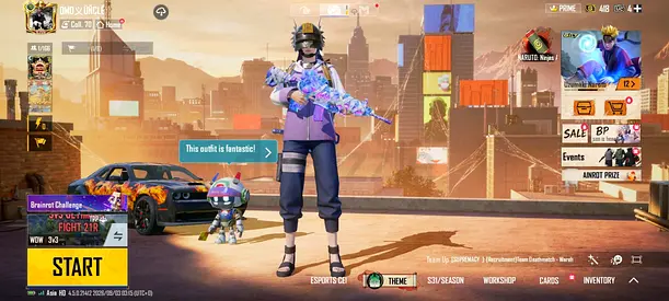 PUBG MOBILE GLOBAL ACCOUNT FOR SEll