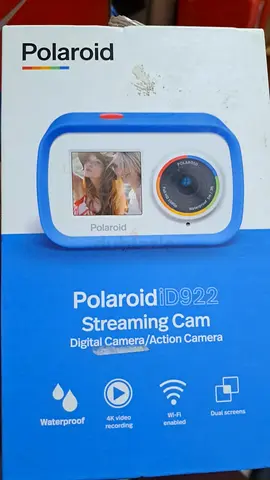 Polaroid iD922 Streaming Cam Digital Action Camera