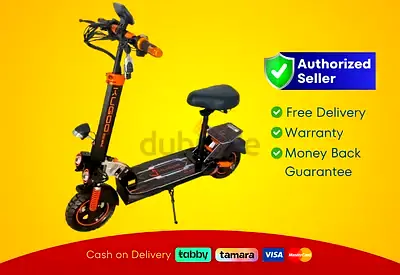 Kugoo Electric Scooter 2000W 40-45KM Range 75KM Speed, E10 Max | New |  Warranty | FREE  Delivery
