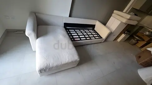 Selling IKEA vimle Lsahpe sofa bed with storage
