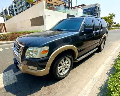2010 Ford Explorer Eddie Bauer 4.0L V6 4WD | GCC | Original Paint & Accident Free | 209840 KM