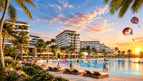 Premium 2BR Sea View Apartment, Large Type, Close to Wynn Casino, UAQ