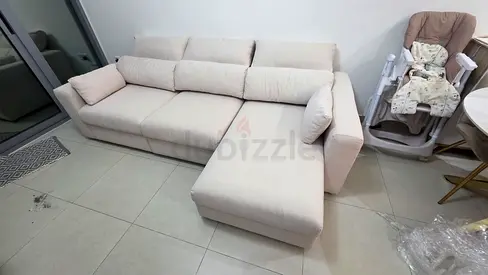 Brand new esklstuna ikea sofa bed beige