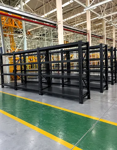 Durable Medium-Duty Storage Racks - 2m (Height) × 2m (Length) × 60cm (Width)