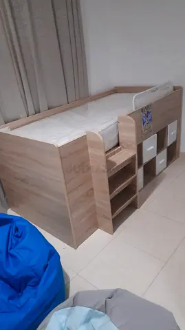 Ikea bunk bed with storage box