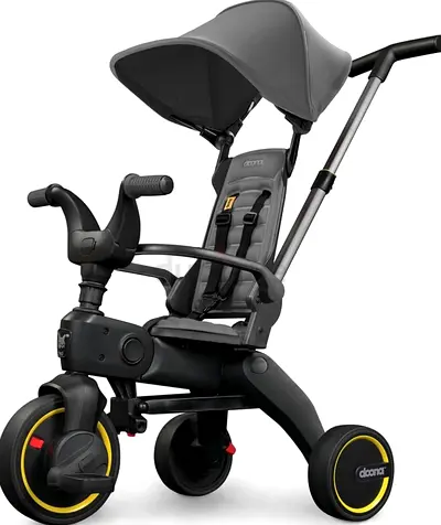 Doona Liki Trike S1 Compact Folding 4-in-1 - Grey Hound